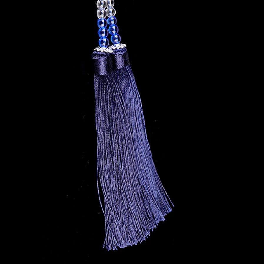 Car Pendant Colored Glaze Tassel Good Luck Charm