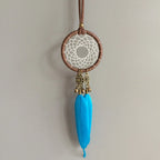 Car Pendant Three-Feather Wind Chime Bell
