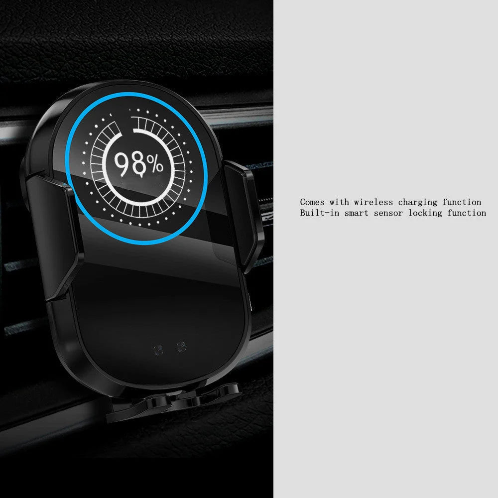 Car Phone Charger 15W Fast Charge Snap-In Mount