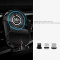 Car Phone Charger 15W Fast Charge Snap-In Mount