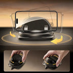 Car Phone Holder 360° Rotating Clamp & Dashboard Mount