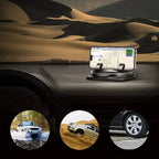 Car Phone Holder 360° Rotating Clamp & Dashboard Mount