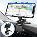 Car Phone Holder 360° Rotation Anti-Slip & Quick Clamp