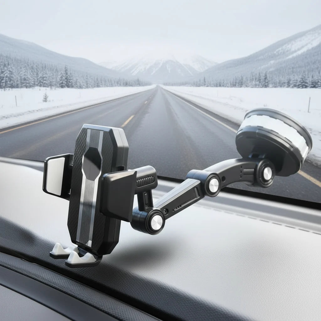 Car Phone Holder 360° Swivel Strong Suction
