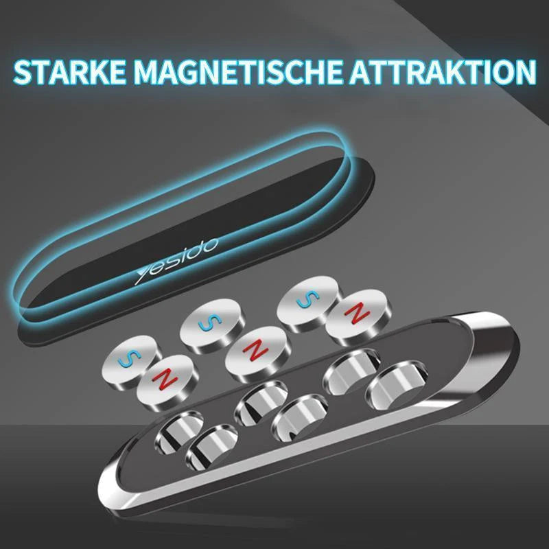 Car Phone Holder Magnetic 360° Rotatable Nano-Adhesive Pad