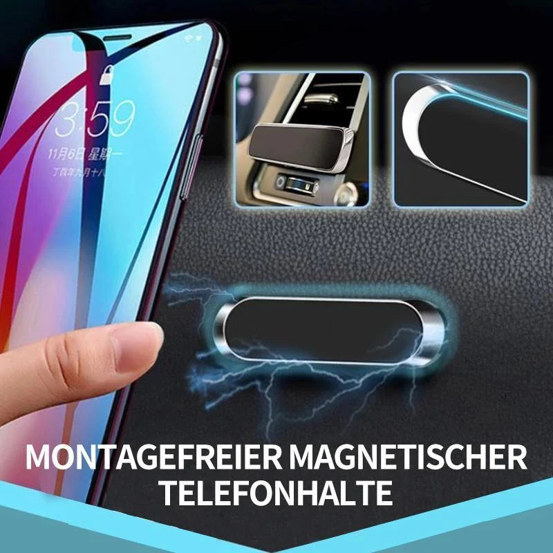 Car Phone Holder Magnetic 360° Rotatable Nano-Adhesive Pad