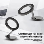 Car Phone Holder Magnetic 360° Rotation Adjustable Height
