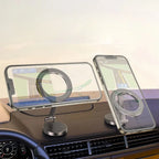 Car Phone Holder Magnetic 360° Rotation Adjustable Height