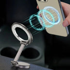 Car Phone Holder Magnetic 360° Rotation Adjustable Height