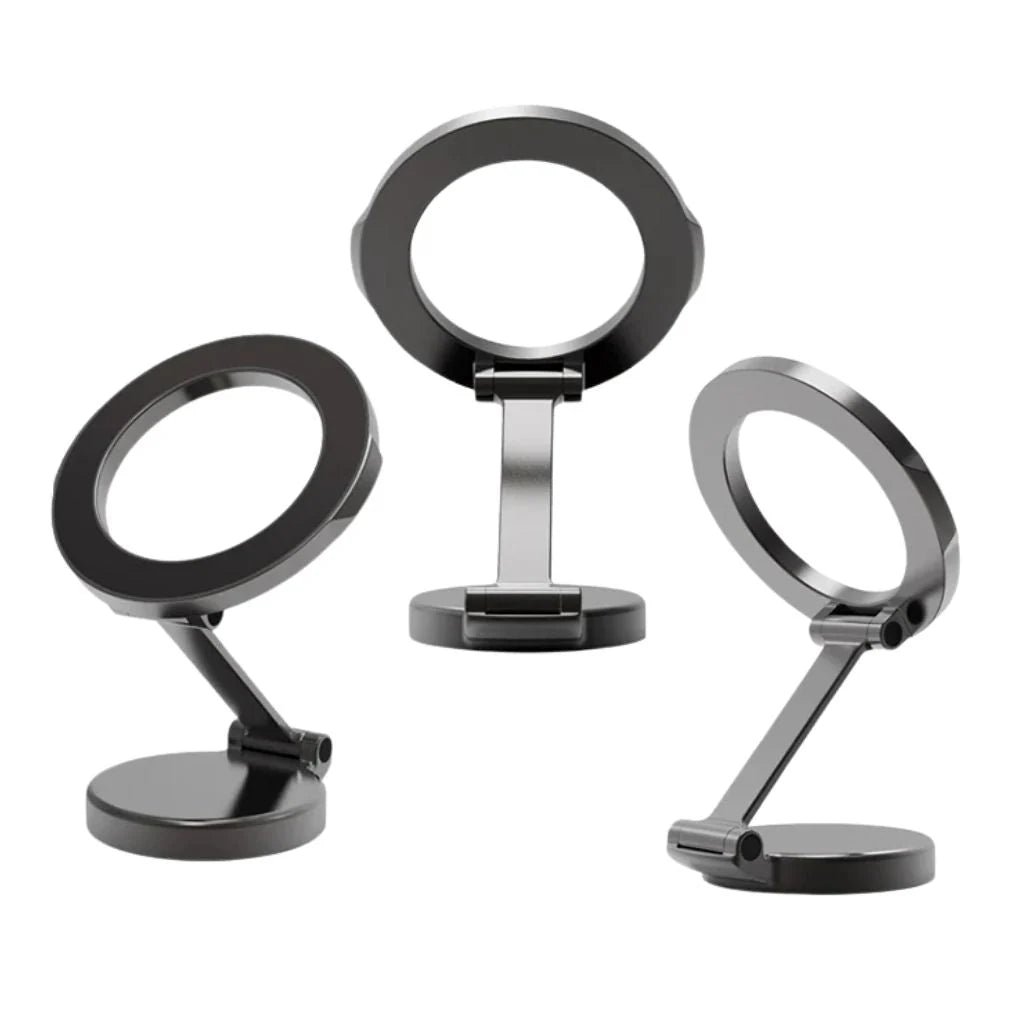 Car Phone Holder Magnetic 360° Rotation Adjustable Height