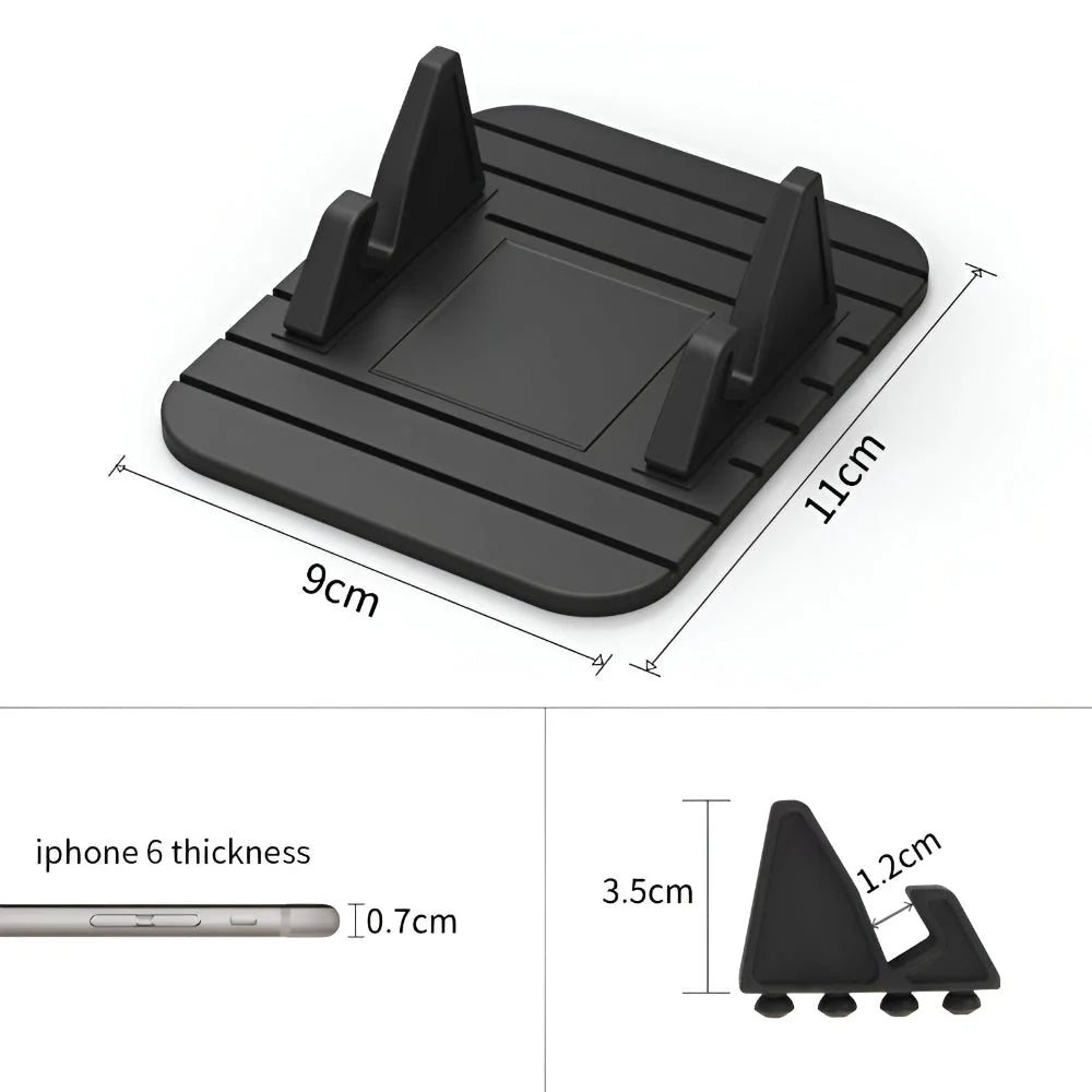 Car Phone Holder Non-Slip Silicone Universal Fit