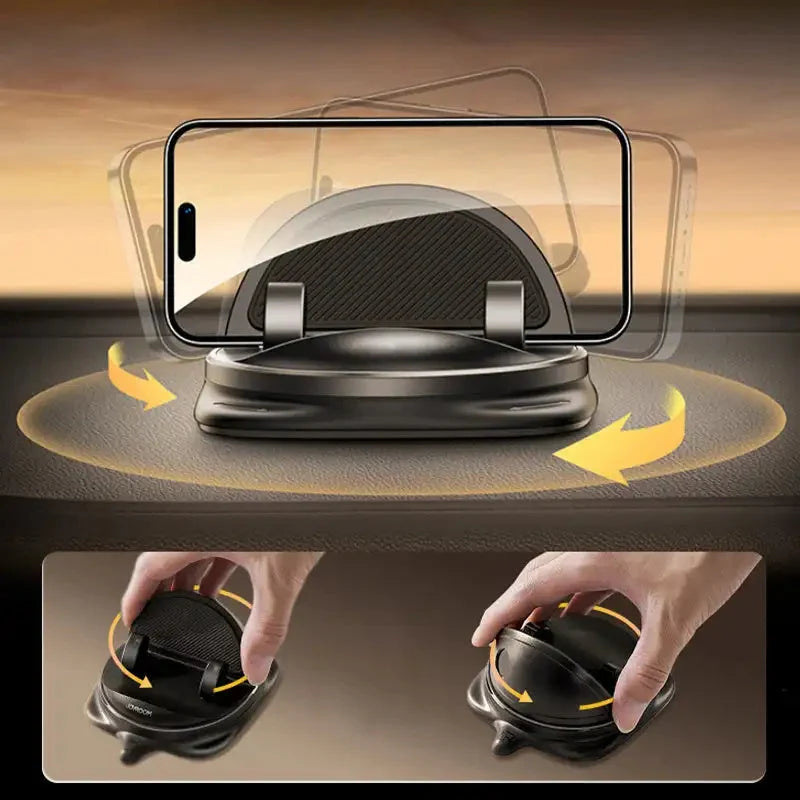 Car Phone Holder Silicone Dash Mount Nano Gel Base