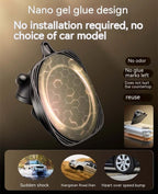 Car Phone Holder Silicone Dash Mount Nano Gel Base
