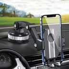 Car Phone Holder Suction Cup Extendable Arm & 260° Swivel