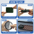 Car Phone Holder Universal 360° Rotation Non-Slip Adhesive