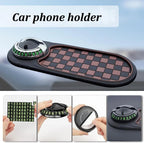 Car Phone Mount 360 Degree Rotation Spring-Loaded Universal Grip