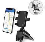 Car Phone Mount 360° Rotation One-Hand Operation