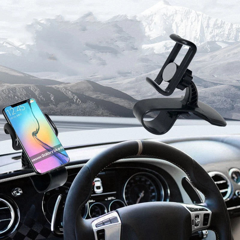 Car Phone Mount Dashboard Universal Fit Tool-Free Installation