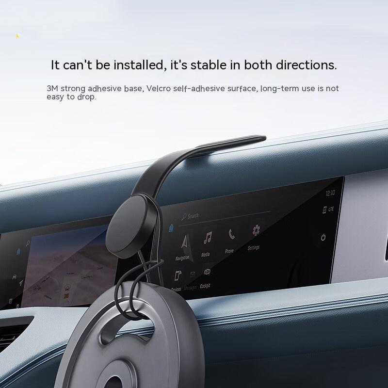 Car Phone Mount Magnetic Bendable 360° Rotation