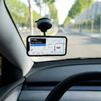 Car Phone Mount Magnetic Grip Vacuum Suction 360° Rotatable