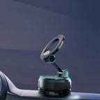 Car Phone Mount Magnetic Grip Vacuum Suction 360° Rotatable