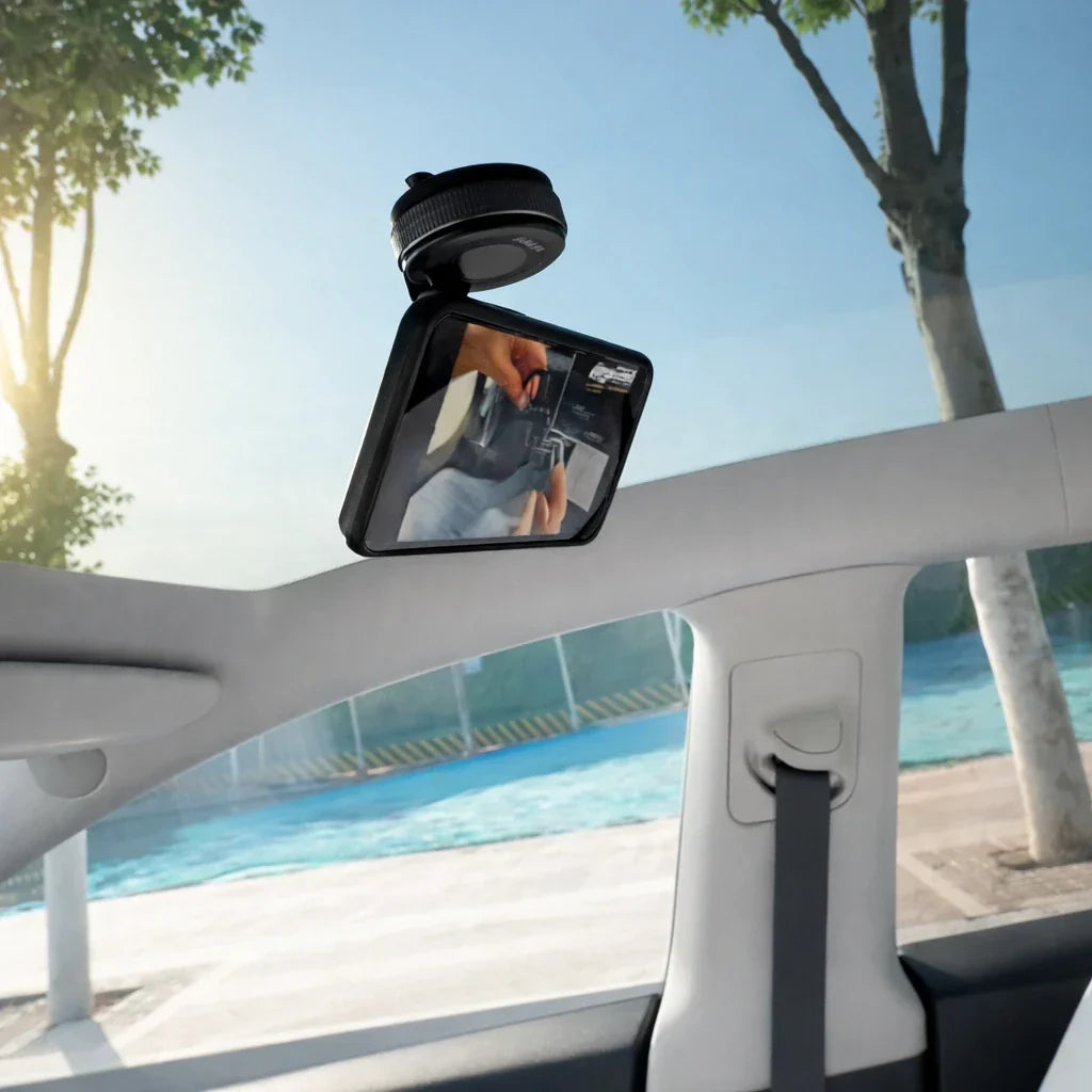 Car Phone Mount Magnetic Grip Vacuum Suction 360° Rotatable