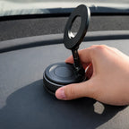 Car Phone Mount Magnetic Grip Vacuum Suction 360° Rotatable