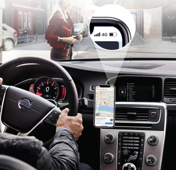 Car Phone Mount Magnetic Secure Grip Universal Fit
