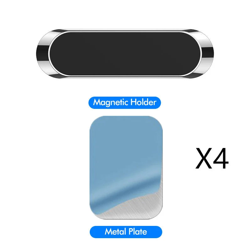 Car Phone Mount Magnetic Secure Grip Universal Fit