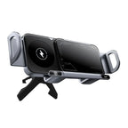Car Phone Mount Motorized Auto-Grip Dual-Coil Wireless Vent Clip