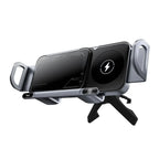 Car Phone Mount Motorized Auto-Grip Dual-Coil Wireless Vent Clip
