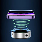 Car Phone Mount Strong Magnetic Grip & 360-Degree Rotation