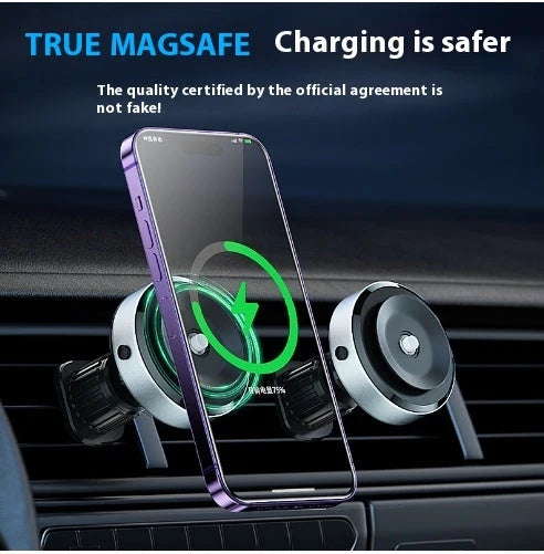 Car Phone Mount Strong Magnetic Grip 360° Rotation