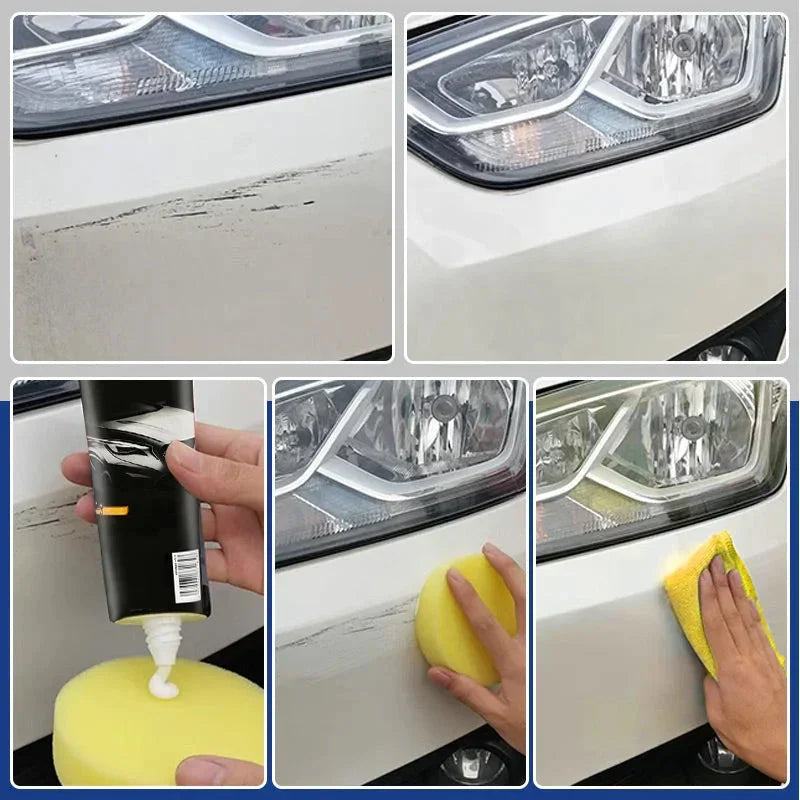 Car Polishing Paste Fast Scratch Removal & Applicator Pad