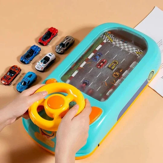 Car Race Track Steering Wheel Over 200 Levels
