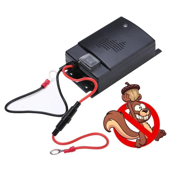 Car Rodent Repeller Ultrasonic Protects Wiring 12V