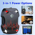 Car Rodent Repeller Ultrasonic Vibration Sensor USB Rechargeable