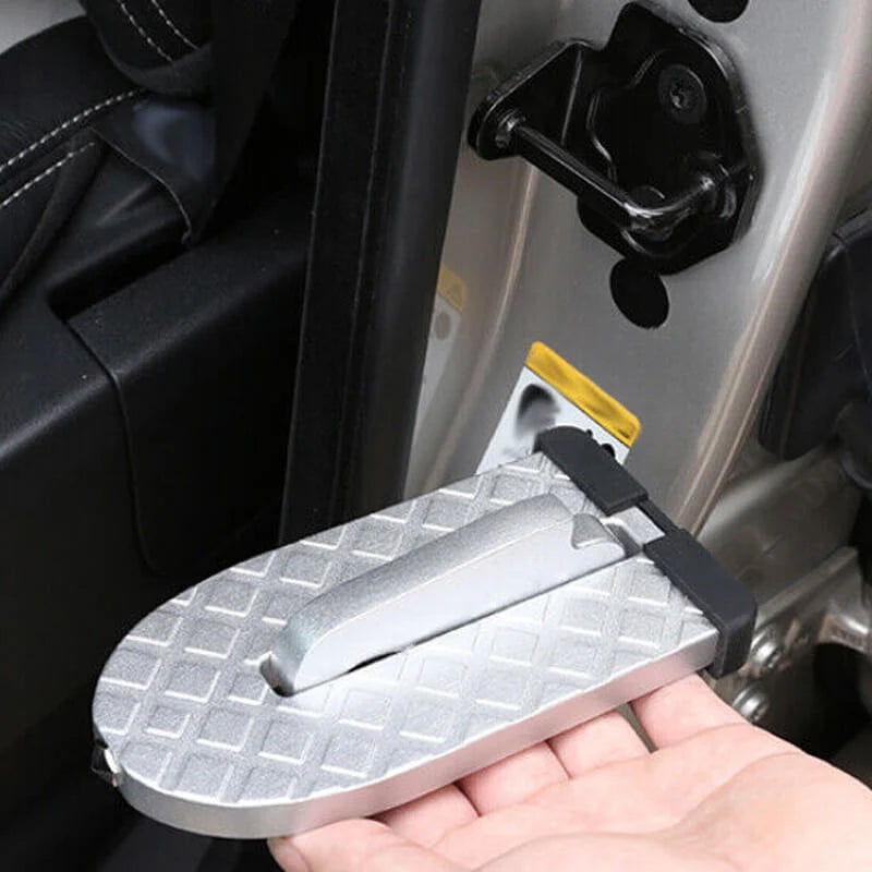 Car Roof Step Universal Foldable Aluminum 140kg Capacity
