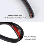 Car & SUV Door Edge Protector Press-On U-Shaped Trim-To-Fit