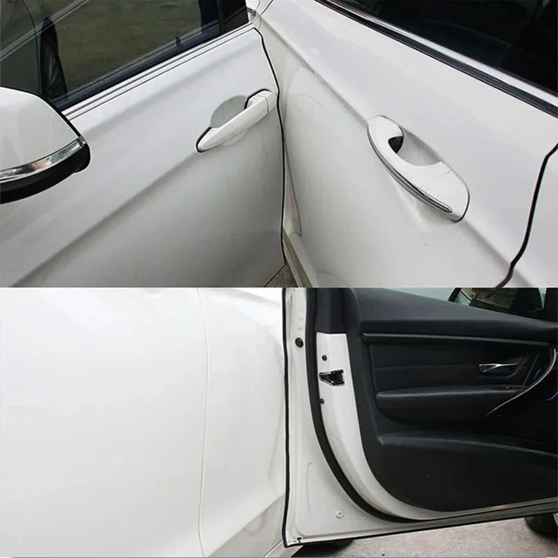 Car & SUV Door Edge Protector Press-On U-Shaped Trim-To-Fit