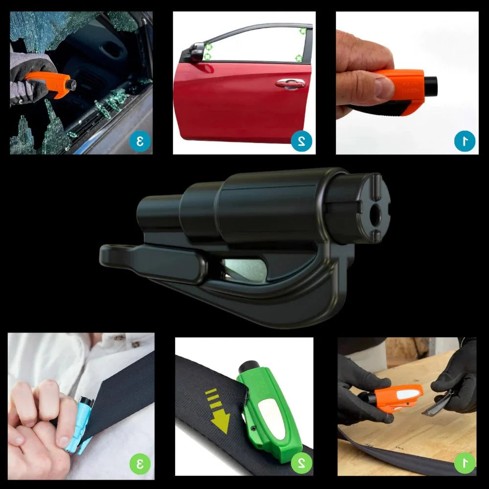 Car Safety Tool Window Breaker & Seatbelt Cutter