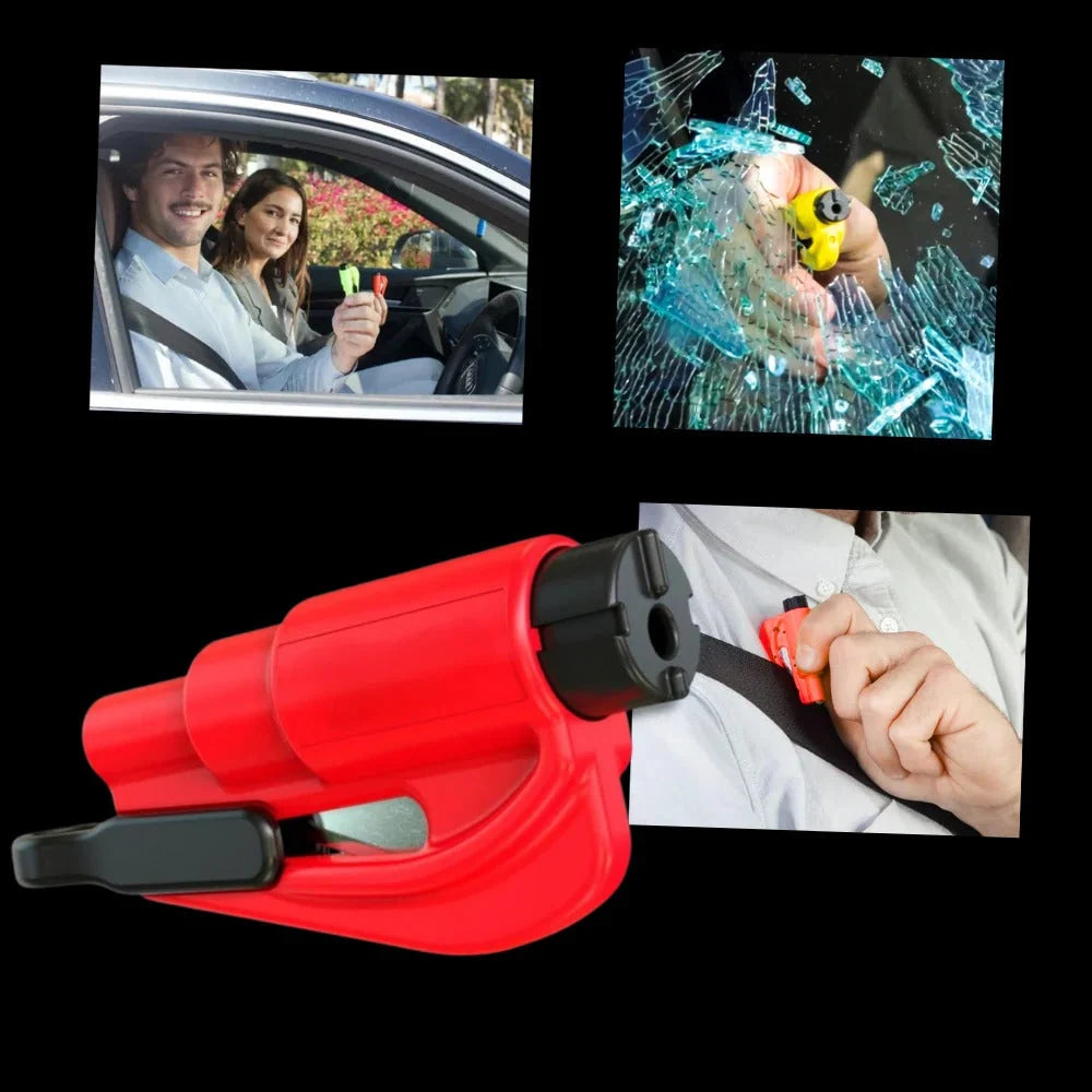 Car Safety Tool Window Breaker & Seatbelt Cutter