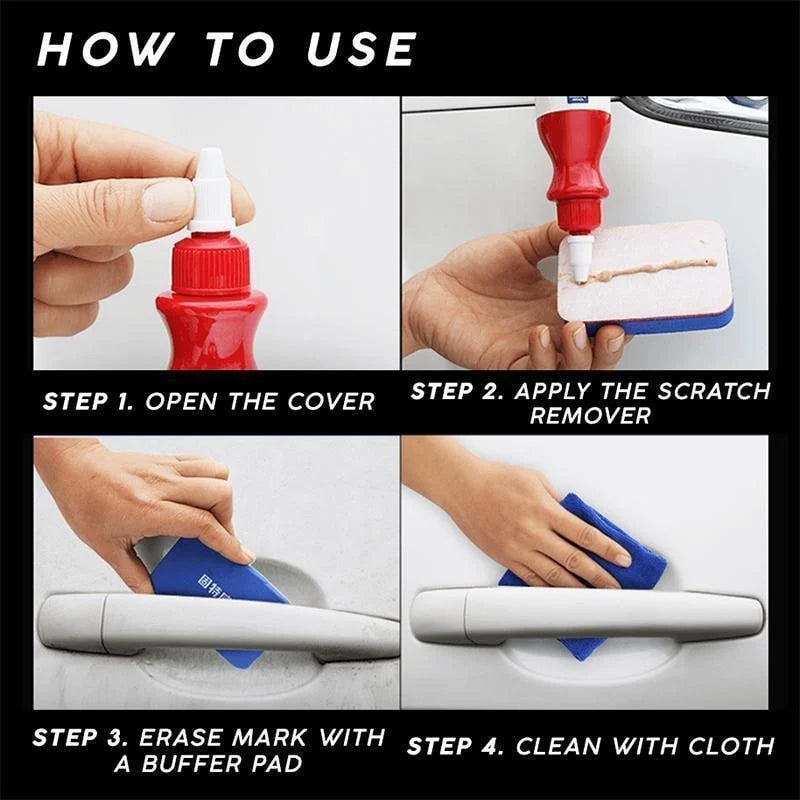 Car Scratch Remover Compound Paste & Precision Nozzle