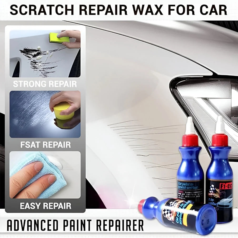 Car Scratch Remover Hand-Applied Restores Paint Gloss