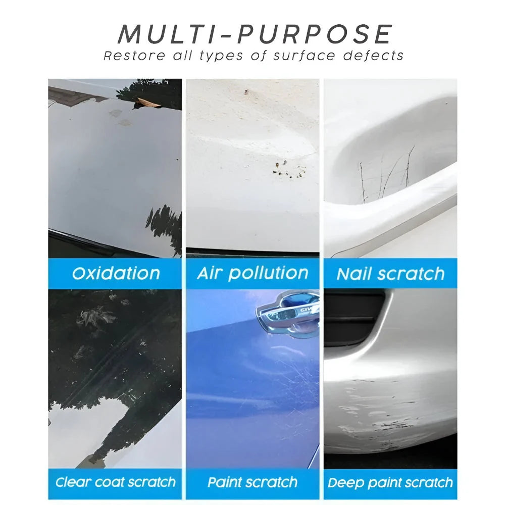 Car Scratch Remover Hand-Applied Restores Paint Gloss