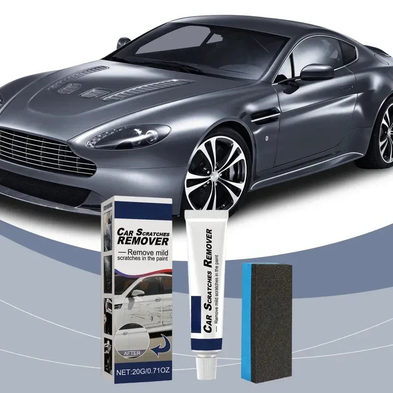 Car Scratch Repair Paste Restores Paint Includes Applicator Sponge