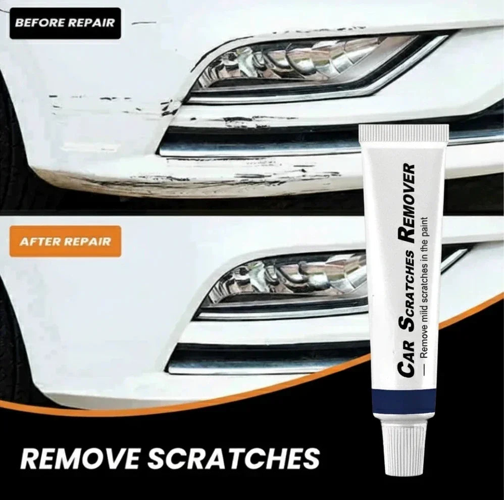 Car Scratch Repair Paste Restores Paint Includes Applicator Sponge