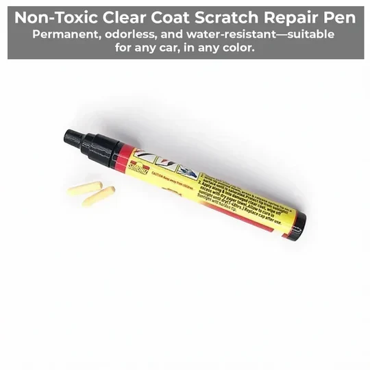 Car Scratch Repair Pen Weather-Resistant Gel