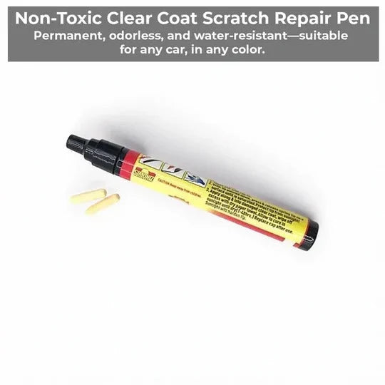 Car Scratch Touch-Up Pen Precision Applicator Weather-Resistant Finish
