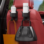 Car Seat Back Hook Cup & Bag Holder